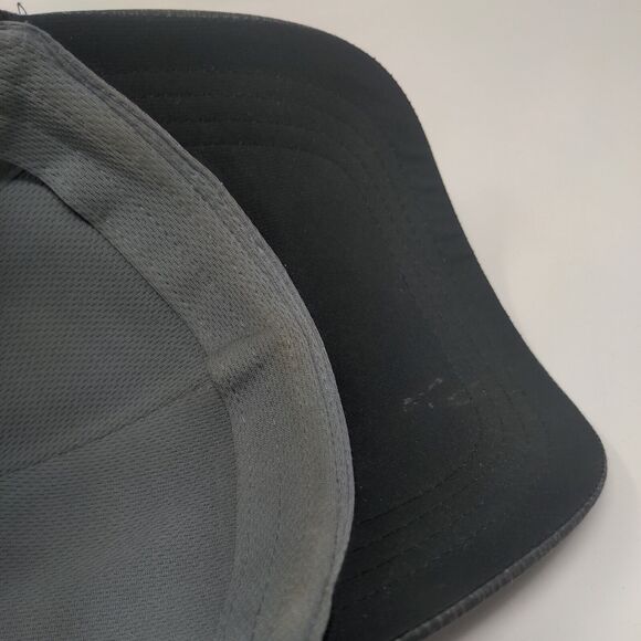 Fleet Feet Sports Snapback Mesh Back Trucker Hat Gray OSFM Boco Gear - Picture 7 of 8